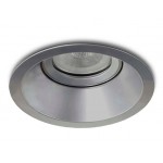 Foco basculante empotrar Konica 98mm Gris, para Lámpara GU10/MR16